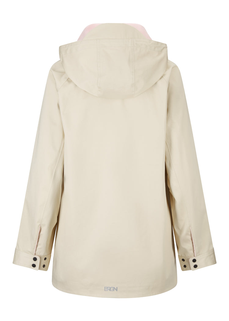 BRGN Women's Bølgestorm Jacket Coats 135 Sand