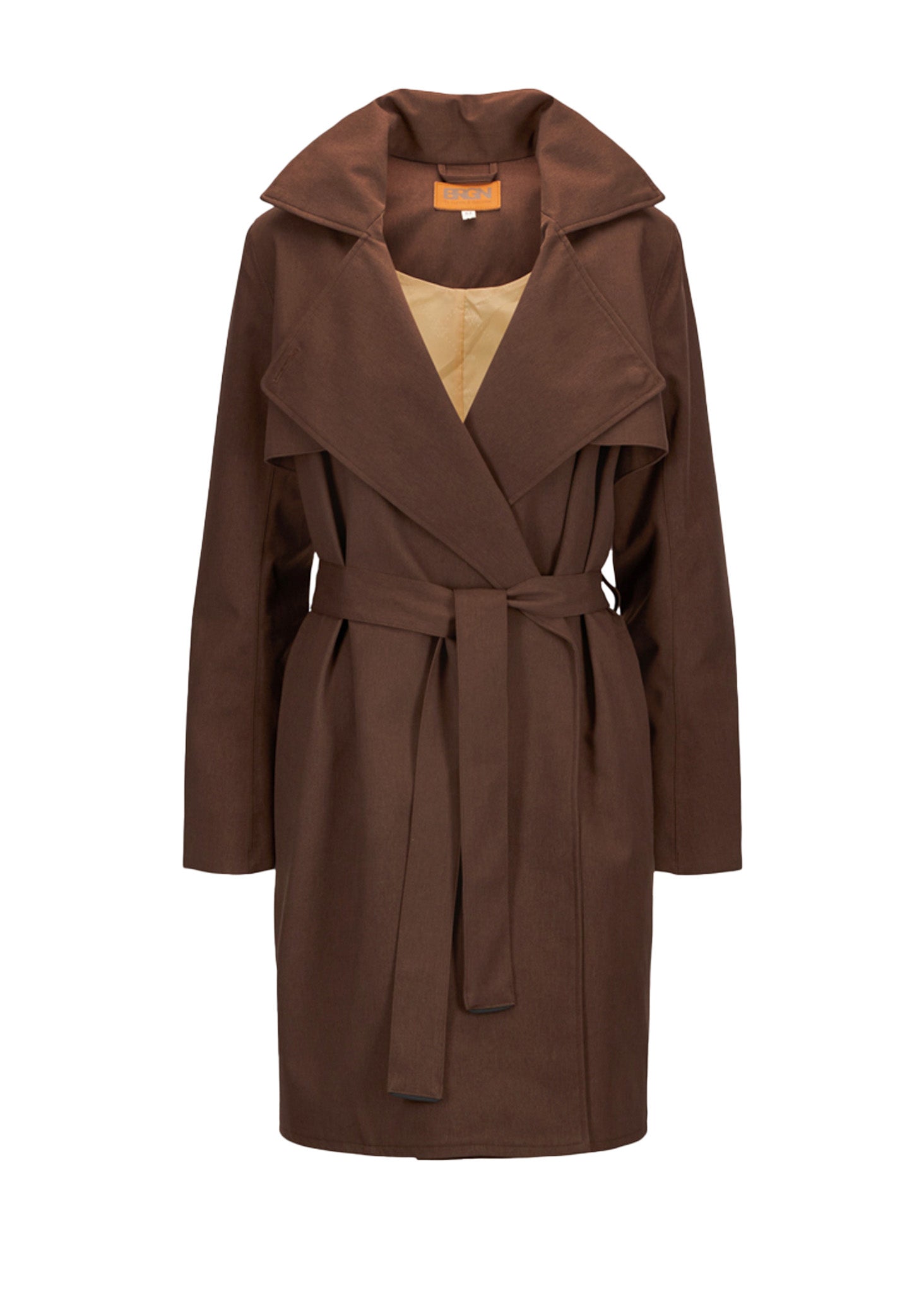 BRGN Yr Coat Coats 187 Chocolate Brown