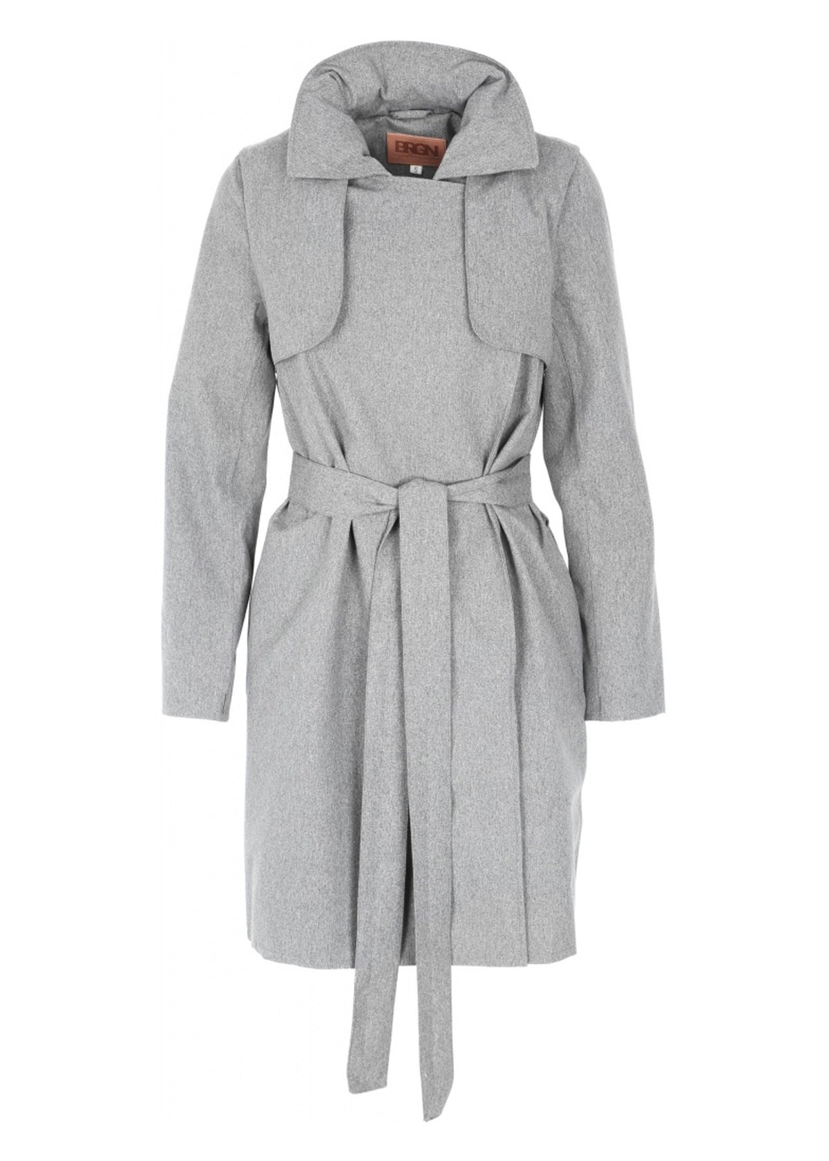 BRGN Yr Coat Coats 060 Grey Melange