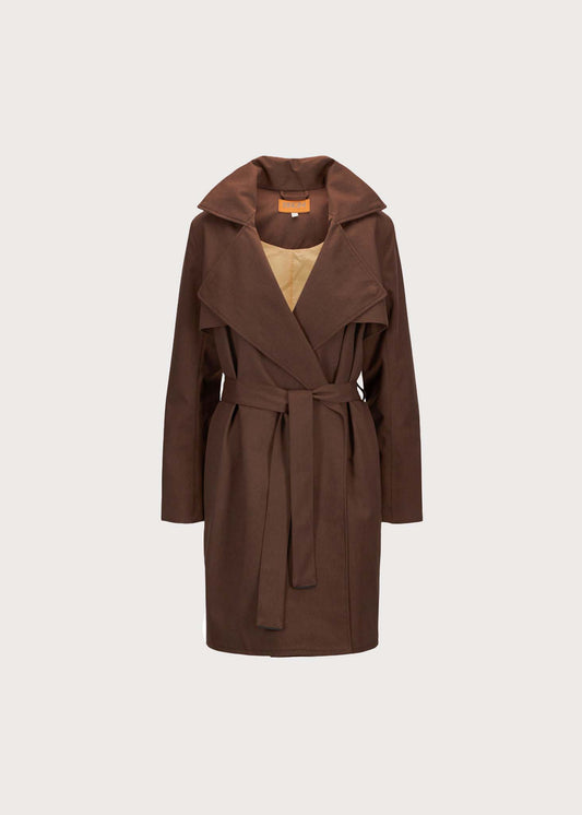 BRGN Yr Coat Coats 187 Chocolate Brown