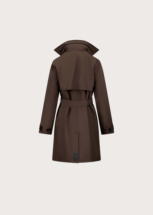 BRGN Yr'en Coat Coats 185 Brown