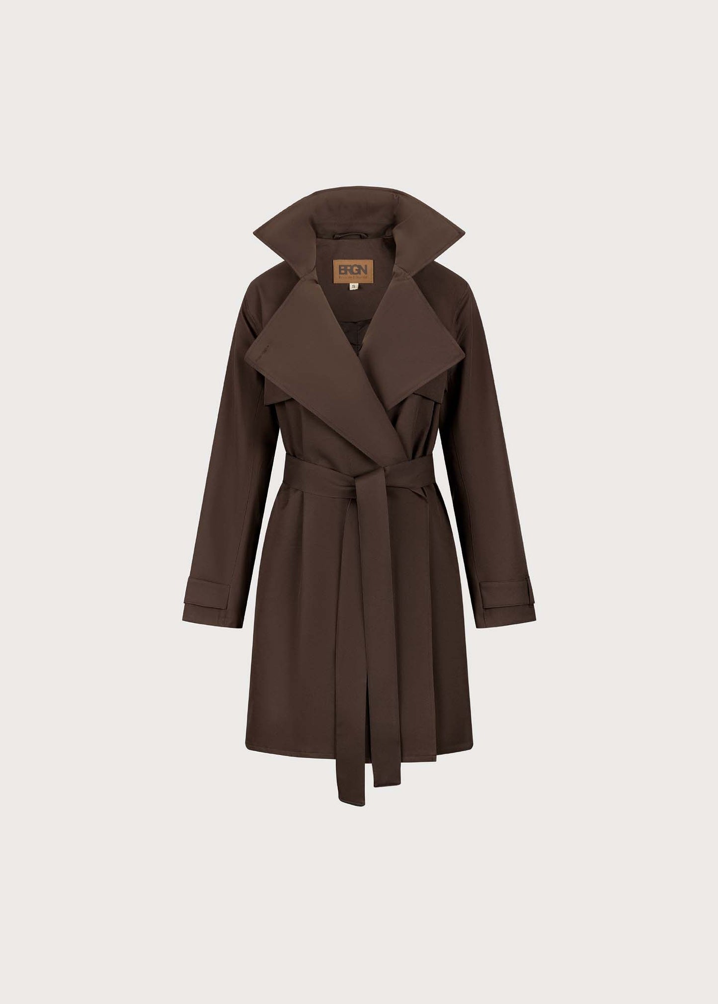 BRGN Yr'en Coat Coats 185 Brown