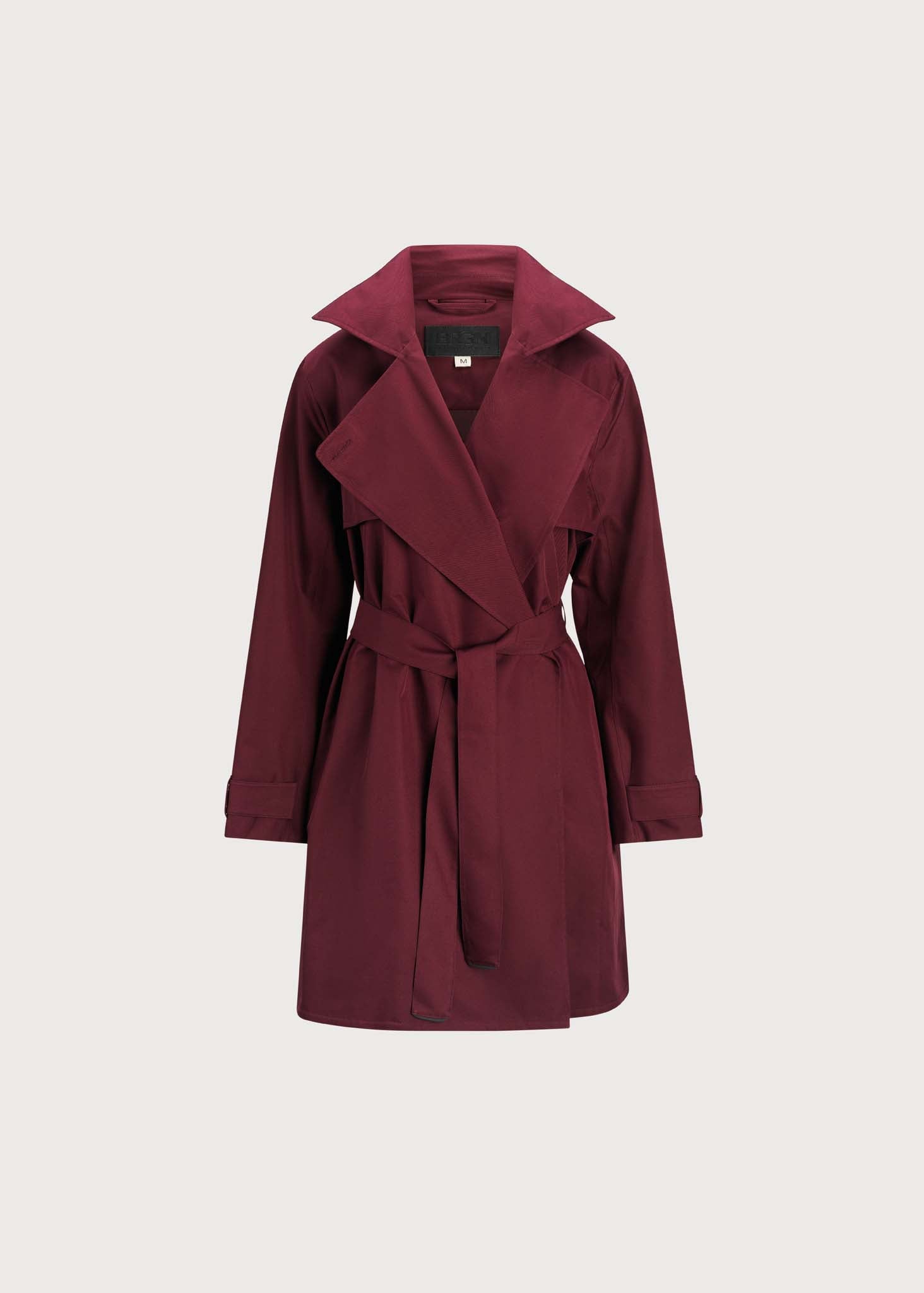 BRGN Yr'en Coat Coats 475 Wine Red