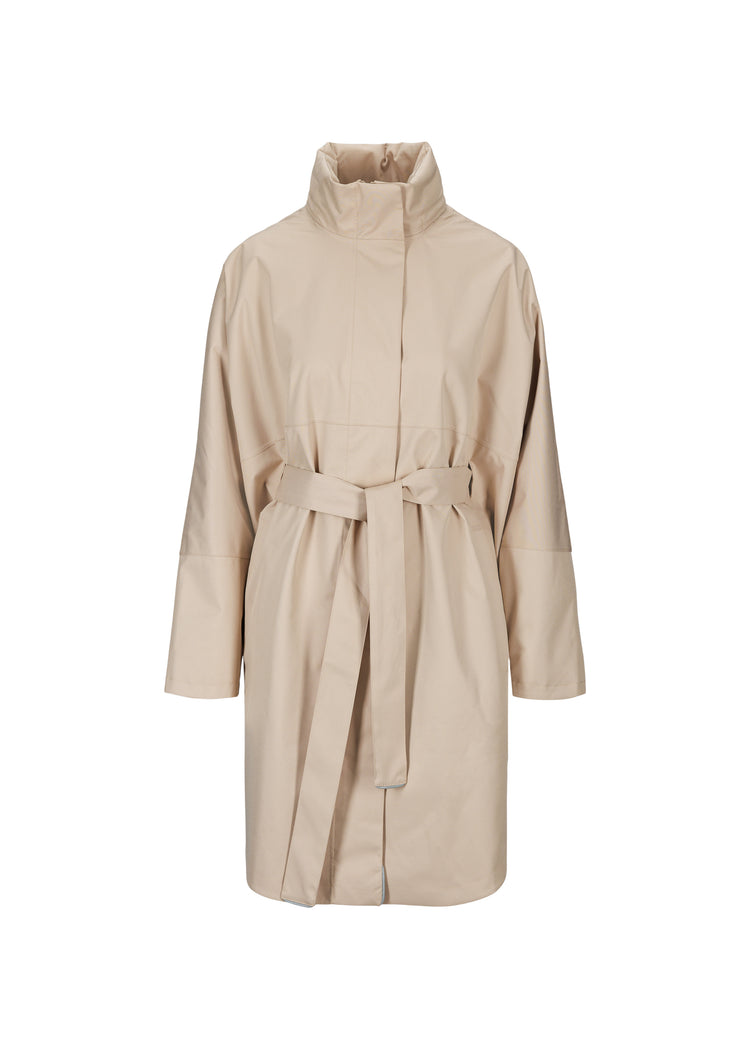 BRGN by Lunde & Gaundal Bris Poncho Coats 135 Sand