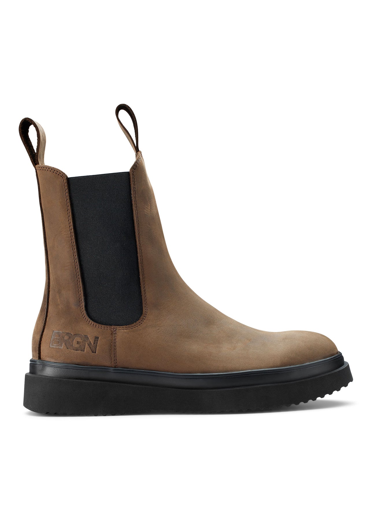 Chelsea Boot flat sole - Brown â BRGN