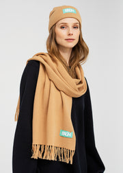 BRGN by Lunde & Gaundal Kram Scarf Accessories 145 Camel