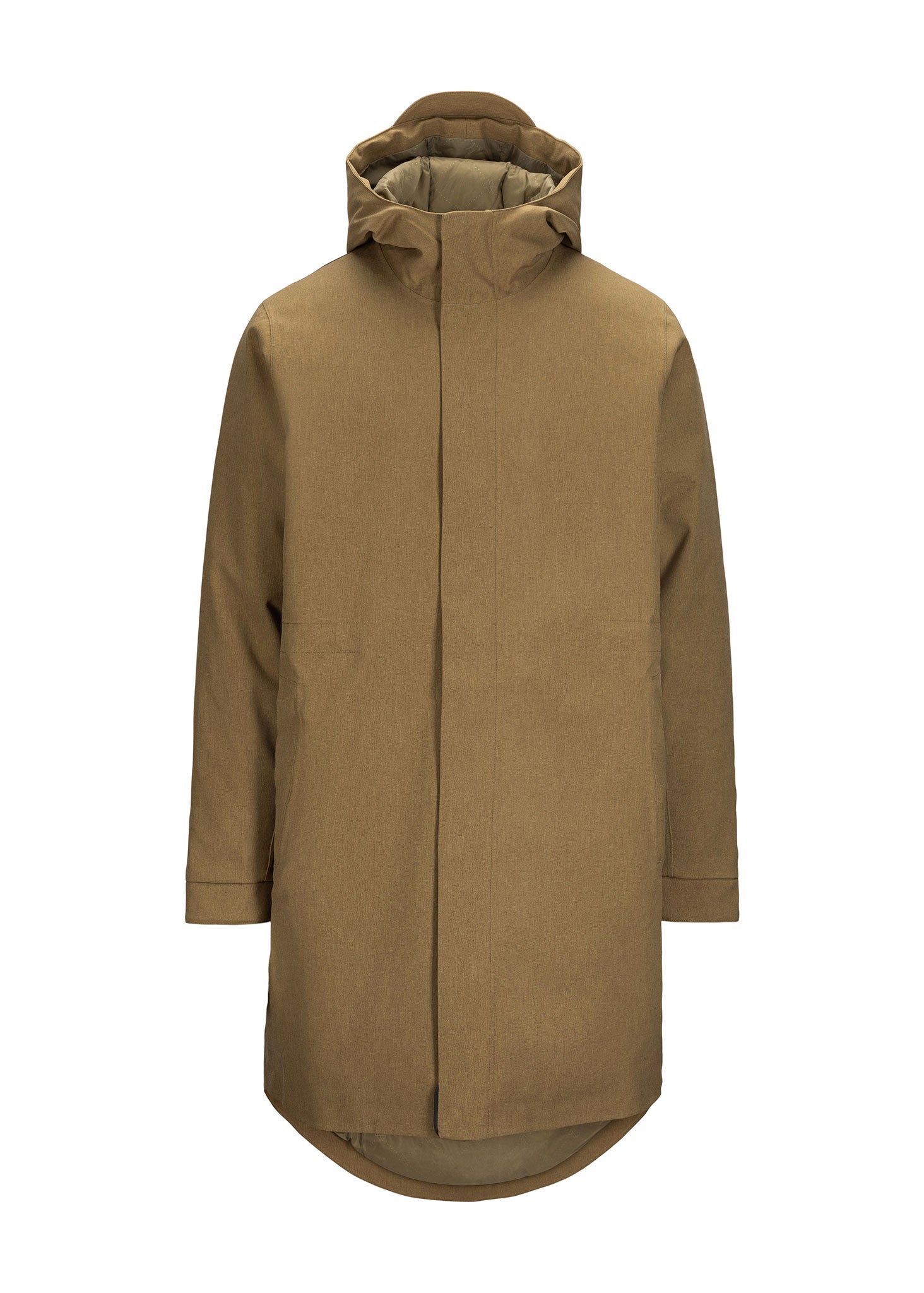 BRGN Mens Parka Coats 840 Lizard Green