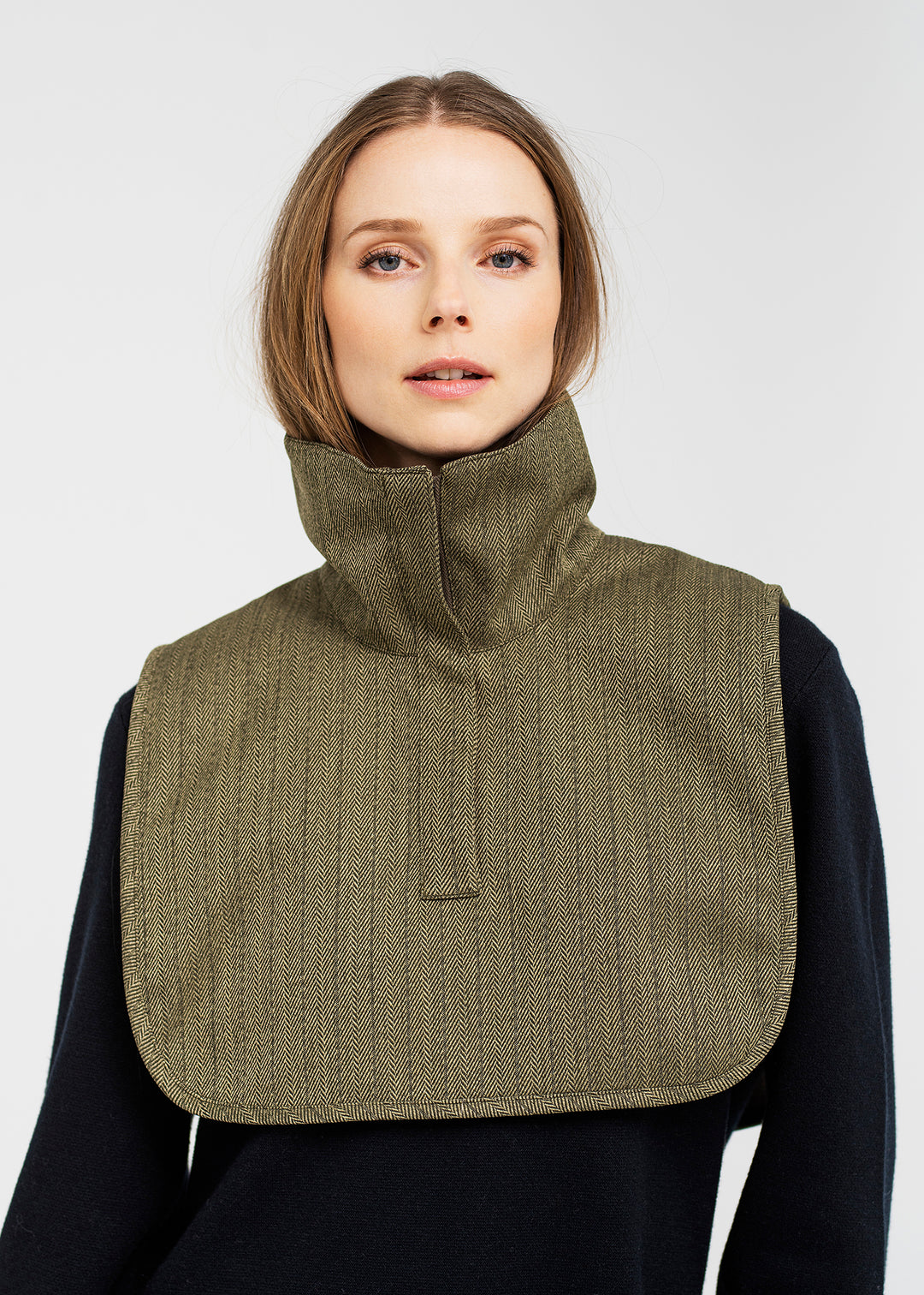 BRGN by Lunde & Gaundal Neck warmer Accessories 860 Green Tweed
