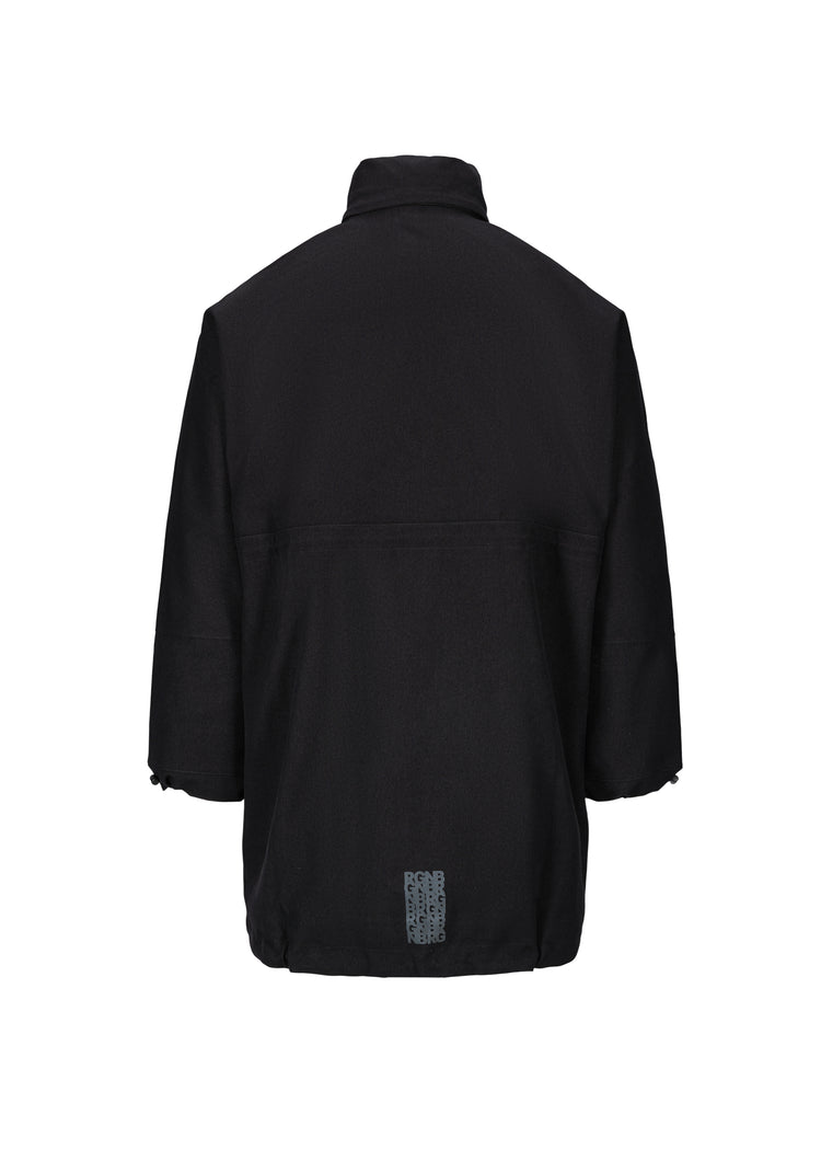 BRGN Regnbyge Anorak Coats 095 New Black