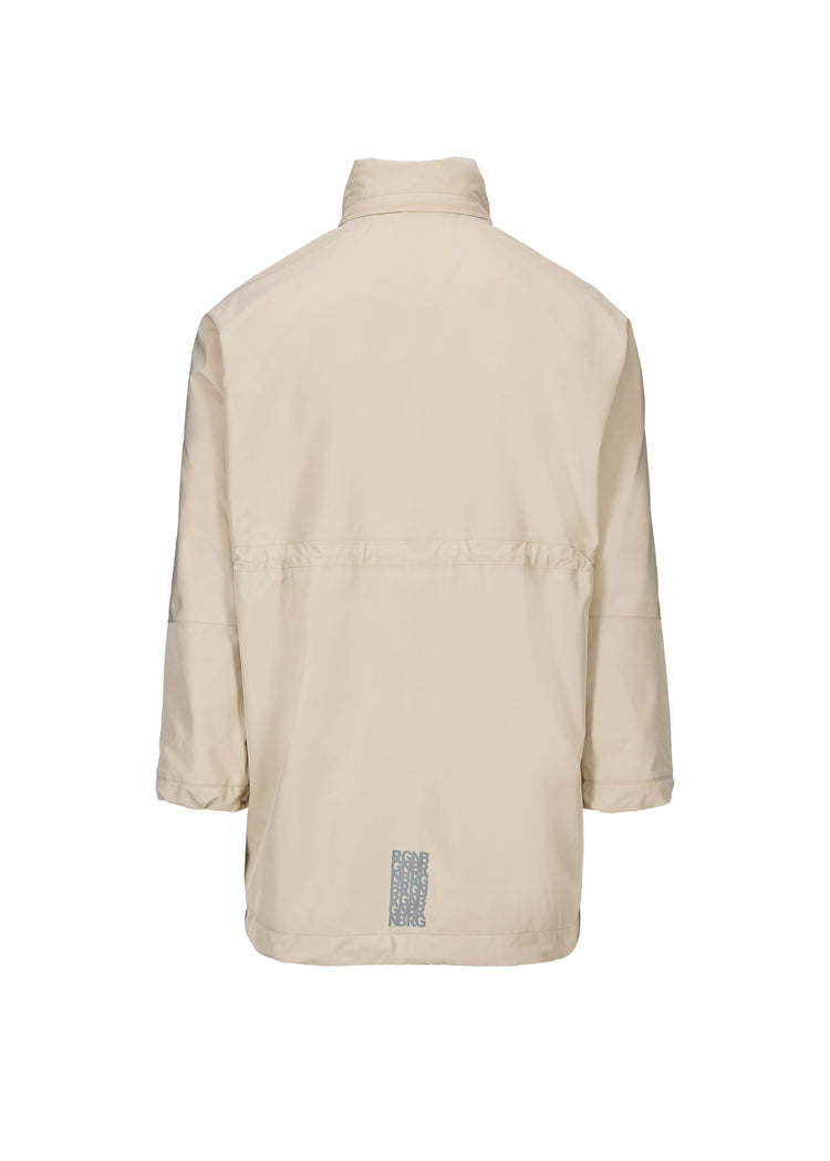 BRGN by Lunde & Gaundal Regnbyge Anorak Coats 135 Sand